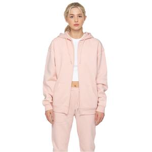 ชุดวอร์มผู้หญิงมีซิปยืดหยุ่นระบายอากาศได้ดีชุดกันหนาวมีฮู้ดสำหรับฤดูหนาวโลโก้ออกแบบได้ตามต้องการ - Product Image 2