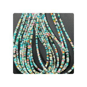 Qualité supérieure en vrac bricolage perles d'opale éthiopienne naturelle lisse 3mm 17 pouces brins couleurs mélangées pour la fabrication de bijoux - Product Image 6