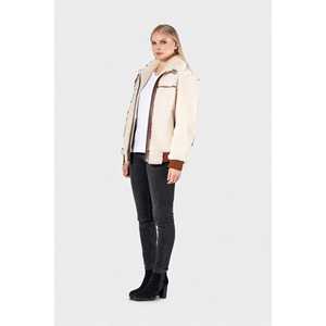Scarlett 2020 Veste en peau de mouton à la mode pour femme Vêtements d'extérieur élégants et chics - Product Image 5