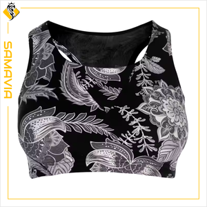 SAMAVIA XL Tamaño Sujetador deportivo de alto impacto Transpirable Sin costuras Gimnasio Yoga Calidad de apoyo asegurada con servicios OEM/ODM - Product Image 2