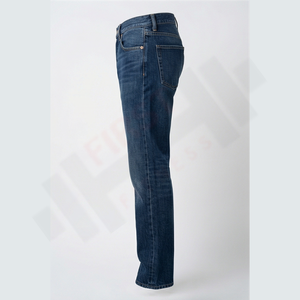 Pantalones Vaqueros Cargo de Mezclilla para Hombre, Estilo Urbano, 6 Bolsillos, Tallas Grandes, Lavados, Logotipos Personalizados, Servicio OEM, Botones de Resorte, Precio Económico - Product Image 3