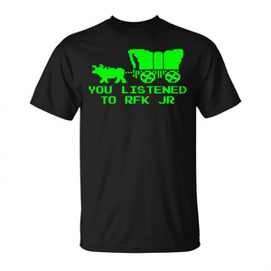 Camiseta promocional RFK Jr Oregon Trail a la que escuchaste. - Product Image 2