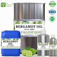 Huile essentielle de bergamote pure la plus vendue, pressée à froid, qualité supérieure, 5 kg, huile pure de qualité aromathérapie, exportée d'Inde