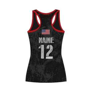 Ropa deportiva de verano para mujer, camisetas sin mangas con diseño de camiseta sin mangas con espalda cruzada de Softbol - Product Image 2