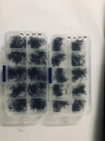 Extensions de cils synthétiques noirs faits à la main, pré-faits, volume intense, 14D 16D 18D 20D, base pointue, bouquets de cils 1200