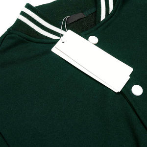 Suave, cómodo, recubierto en relieve, secado rápido, calidad superior para crear tu propia idea, chaqueta universitaria frontal ligera para hombre - Product Image 4