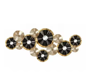 Art mural moderne de luxe en métal Excellente qualité durable Décoration de salon à domicile Vente à chaud Arts muraux suspendus - Product Image 6