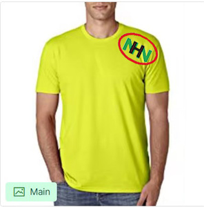 เสื้อยืดคอกลมผ้าฝ้ายถักคุณภาพสูง 100% ระบายอากาศได้ดี แห้งเร็ว สีพื้น พิมพ์ลายผ้าไหมสีน้ำเงินตามสั่ง ไซส์ใหญ่ แขนสั้น ขายส่ง - Product Image 1