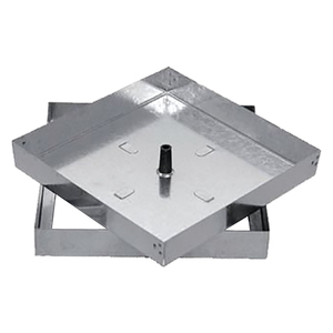 Sigillo di Protezione per Pavimenti Zincato 33 x 33 cm - Leggero 29 x 29 cm - Product Image 1