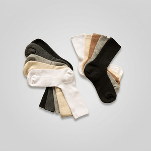 Chaussettes côtelées en tricot pour femmes, vente en gros, avec ajustement breveté à 90 degrés, 65 - Product Image 1