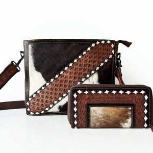 Produit tendance Sac à main en cuir de vachette sur mesure pour femmes Meilleur prix Sac à main en cuir de vachette à étiquette privée pour femmes - Product Image 6