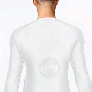 Venta directa de fábrica Hombres Rash Guard Mejor precio Bajo Moq Mangas largas Hombres Rash Guard - Product Image 6