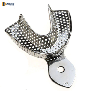 Kit d'instruments de suture de trous de formes différentes avec logo personnalisé en acier inoxydable réutilisable pour empreintes dentaires - Product Image 5