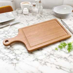 Tabla de cortar de madera 100% de calidad superior apta para lavavajillas para uso en utensilios de cocina - Product Image 2