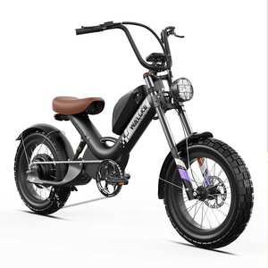 NUEVA Bicicleta Eléctrica WALLKES Titan X1 2025s de Alta Calidad en Oferta, Cuadro de Fibra de Carbono, 3800W, Estilo Cruiser - Product Image 2