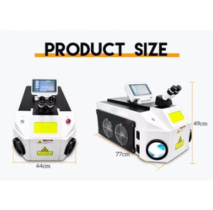 Fonction de soudage au laser de pièces métalliques Petite machine de soudage de bijoux portable 200w pour l'or - Product Image 5