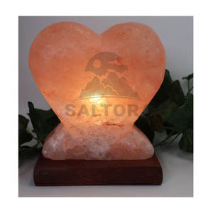 Producto superior Lámpara de sal en forma de corazón Venta caliente Lámpara de sal en forma de corazón para venta en línea Hecho Pakistán - Product Image 3