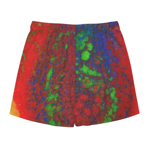 Pantalones cortos con estampado sublimado de diseño único colorido supersuave para correr, pantalones cortos para correr para hombre, recién llegados, pantalones cortos para correr - Product Image 5