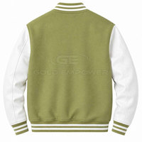 Blouson universitaire pour homme, design de qualité supérieure, avec broderie chenille, manches en cuir et patch chenille premium, vente en gros directe usine