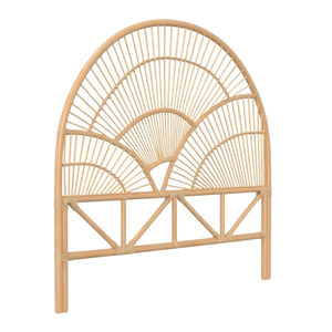 Tête de lit en rotin cintré confortable et douillet pour chambre à coucher, tête de lit de lit à prix compétitif pour la vente en gros, fabrication directe au Vietnam - Product Image 1