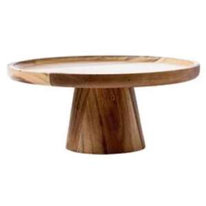 Support à gâteau en bois luxueux avec design artistique et attrait haut de gamme pour une présentation de desserts élégante lors des mariages et dîners de gala - Product Image 3