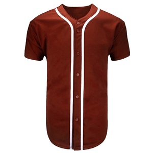 Uniforme de béisbol con bordado personalizado, jersey de béisbol con diseño gratis, color blanco y negro, venta al por mayor - Product Image 1