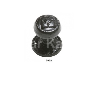 Ensemble de boutons de porte arrondis noir mat de haute qualité Design moderne et élégant pour armoire de porte fenêtre tiroir commode utilisation réglable - Product Image 3
