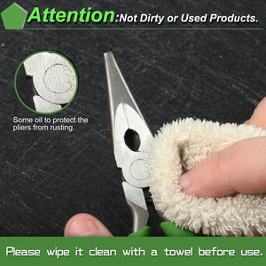 Alicates de Punta larga de 5 pulgadas de primera calidad, cadena de corte, herramientas de acero inoxidable, fabricación de joyas, envoltura de alambre, venta al por mayor, OEM INTENSO QUIRÚRGICO - Product Image 6