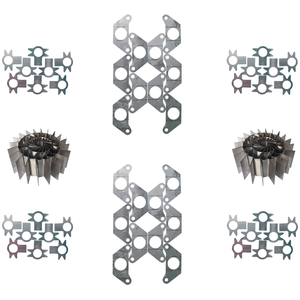 Composants de tôle découpés au laser personnalisés Usine certifiée ISO Service OEM Fabrication de précision à faible quantité minimale de commande disponible - Product Image 6