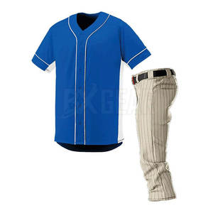 Mejor rendimiento Ropa deportiva Uniforme de béisbol Último diseño Jersey y pantalones en cualquier color o tamaño - Product Image 2