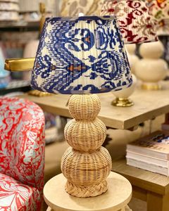 Abat-jour en rotin bambou avec artisanat tissé à la main intemporel parfait pour les intérieurs modernes et classiques d'Inde - Product Image 5