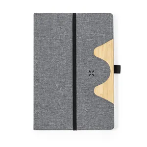 Quaderno Promozionale Sostenibile in RPET, Blocco Note Loader Dalou, Gadget - Product Image 1