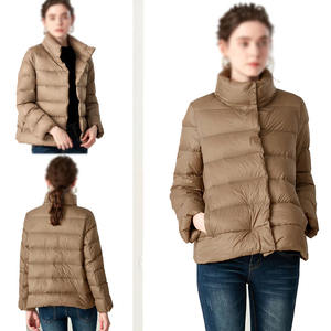 Automne hommes Ultra léger à capuche doudoune Parka léger chaud chauffé écologique respirant vêtements d'extérieur - Product Image 3