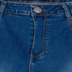 Servicio OEM, Jeans Ajustados de Pierna Recta Personalizados, Pantalones Vaqueros de Mezclilla para Hombre, Ajustados, Color Sólido, Bolsillos con Cremallera, Pantalones Vaqueros Casuales para Hombre - Product Image 2