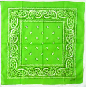 Écharpe carrée faite à la main bandana belle écharpe de tête conception d'impression numérique personnalisée accessoires de cheveux meilleurs écharpes de produit - Product Image 3