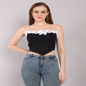 Nouvelle arrivée Couleur et design personnalisés Offre Spéciale Top sexy pour femmes vêtements robe personnalisée fabriquée en Inde - Product Image 5