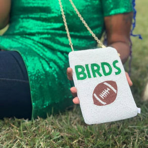 Monedero con Cuentas Bordadas con Diseño de Amor, Monedero de Buena Suerte, Monedero Hecho a Mano de la India para Mujeres y Niñas - Product Image 1