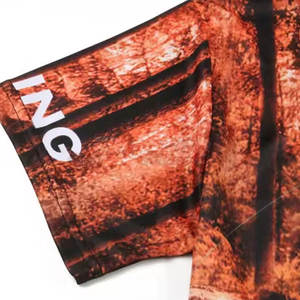 เสื้อยืดตกปลาผู้ชาย UPF 50 ลายพิมพ์ เป็นมิตรกับสิ่งแวดล้อม น้ำหนักเบา ผลิตจากโพลีเอสเตอร์ 100% แห้งเร็ว ระบายอากาศได้ดี เหมาะสำหรับชายหาด กิจกรรมลำลอง และกีฬา - Product Image 5