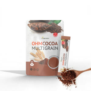 Ohmcocoa Premium Plant-Based Low-Fat Instant Cacao <b>Drink</b> with Protein 25g Sachet-Convenient for Busy White Collar Workers - Product Image 1