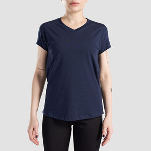 Elegantes camisetas de algodón para mujer vendedores de moda Premium fabricantes de ropa al por mayor con MOQ tops casuales para el verano - Product Image 6