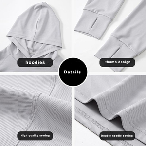 เสื้อฮู้ดดี้ผู้ชายสำหรับฤดูหนาว ผ้าฝ้าย 100% พิมพ์ลายดิจิทัล กันลม มีกระเป๋า พร้อมโลโก้สั่งทำ คุณภาพสูง - Product Image 4