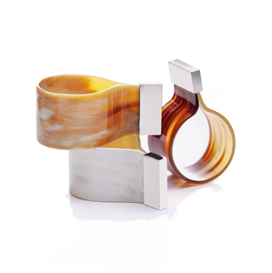 Rond de serviette en corne de buffle Rond de serviette décoratif et accessoires pour restaurant Rond de serviette en corne de buffle - Product Image 3