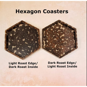 Multi Design Brown Color Coasters Customized Tabletop Decoration Trending Drink Ware Mat and Pads <b>Glass</b> Holder Functional - Product Image 3