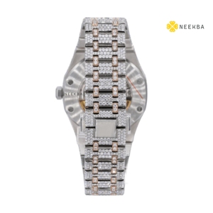 นาฬิกาเพชรโมอิสที่มีเอกลักษณ์ทำด้วยมือนาฬิกาหรูประกายผลิตจากฮิปฮอปผลิตในอินเดีย - Product Image 4