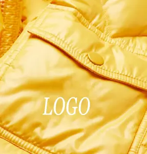 Veste matelassée à bulles en tissu tissé 3D surdimensionnée personnalisée de style streetwear tendance pour unisexe - Product Image 3