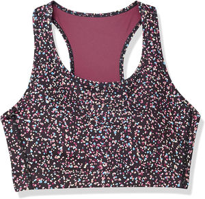 Respirant soutien-gorge de sport à soutien élevé femmes nylon spandex tissu extensible séchage rapide soutien-gorge d'entraînement confortable pour la gym yoga course - Product Image 5