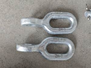 Высоковольтная стальная арматура для воздушных линий электропередачи и подстанций | Вилочные пластины горячего цинкования, стандарт IEC - Product Image 6