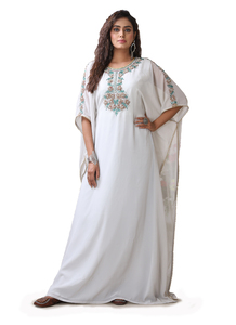 Modern Moroccan Islamic Kaftan for Women Long Floor-Length Beach Dress with Breathyable Long Sleeve ODM <b>Supply</b> - Product Image 4