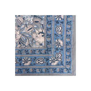 Dernière nappe Jacquard personnalisée élégante bloc à la main imprimé pur coton artisanat intemporel prix de gros - Product Image 3