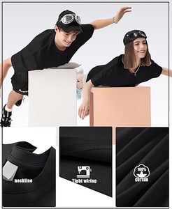 เสื้อยืดทรงเบสบอล แขน 3/4 รุ่นฮิตปี 2026 ผ้าฝ้าย 100% ทรงโอเวอร์ไซส์  ปรับแต่งดีไซน์ได้  โลโก้ส่วนตัว  ดีไซน์ไม่ซ้ำใคร - Product Image 6